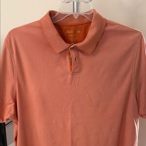 Tasso Elba Men's Coral Polo Shirt